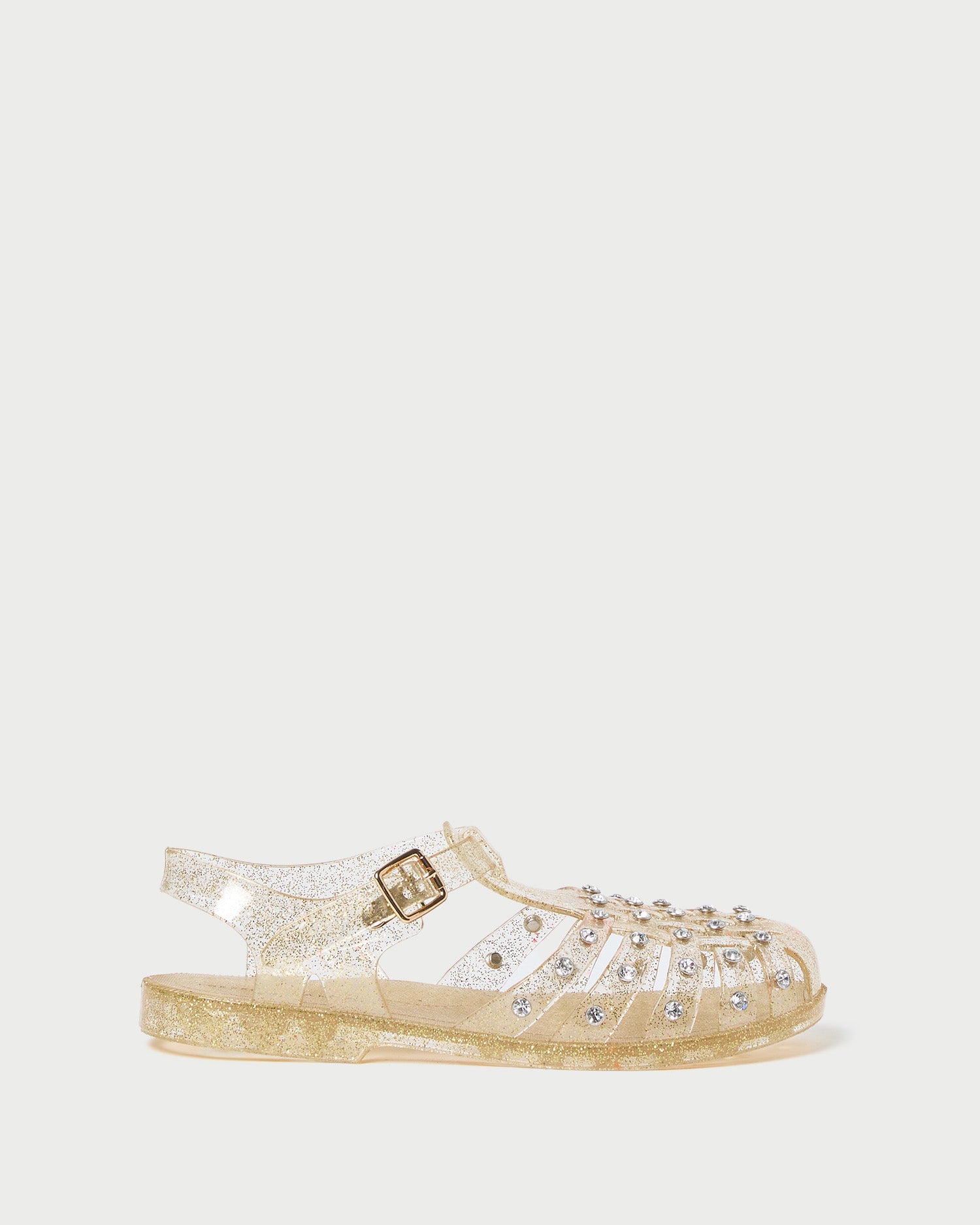 Loeffler Randall Women / Rhys Champagne Glitter Jelly Sandal