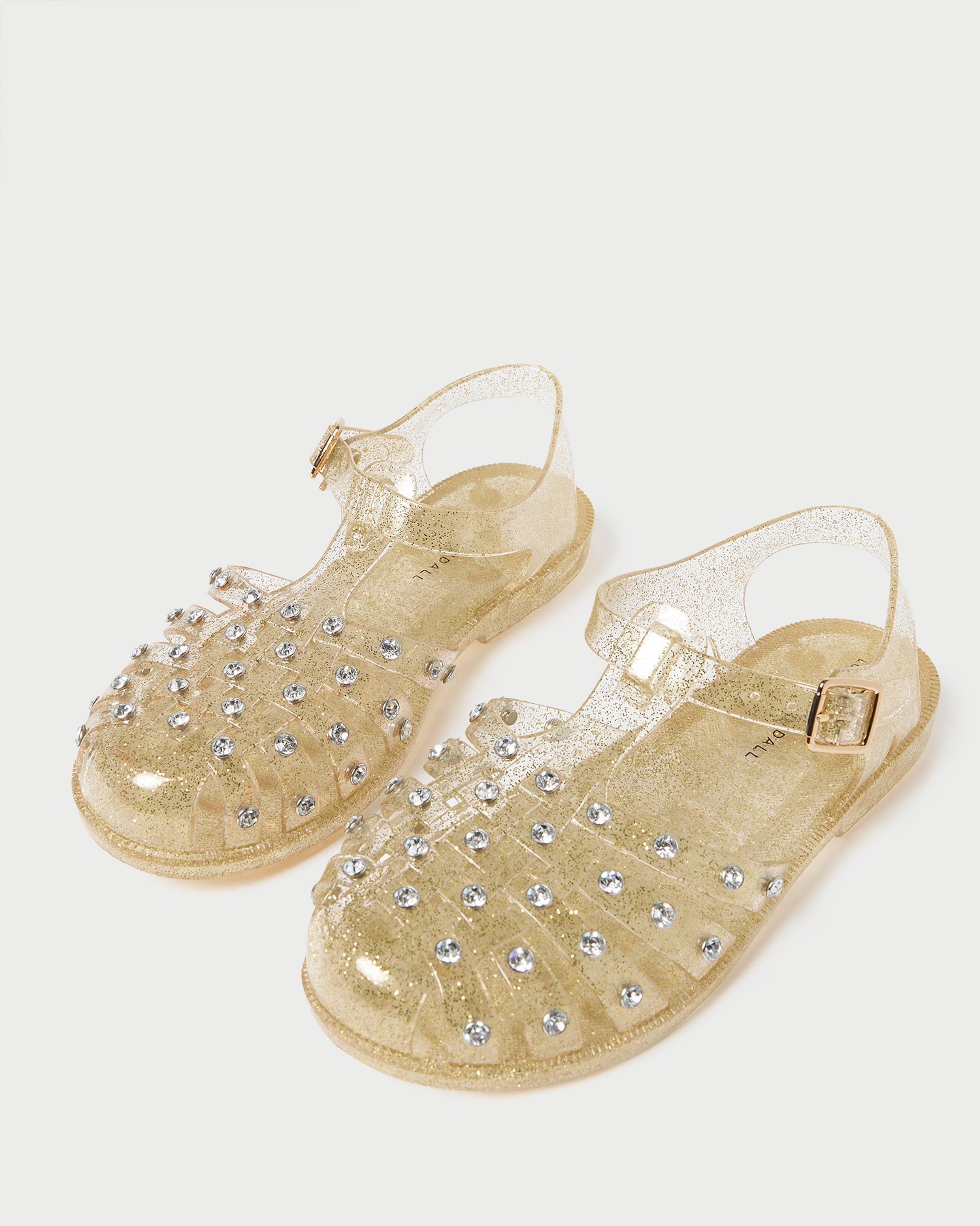 Loeffler Randall Women / Rhys Champagne Glitter Jelly Sandal