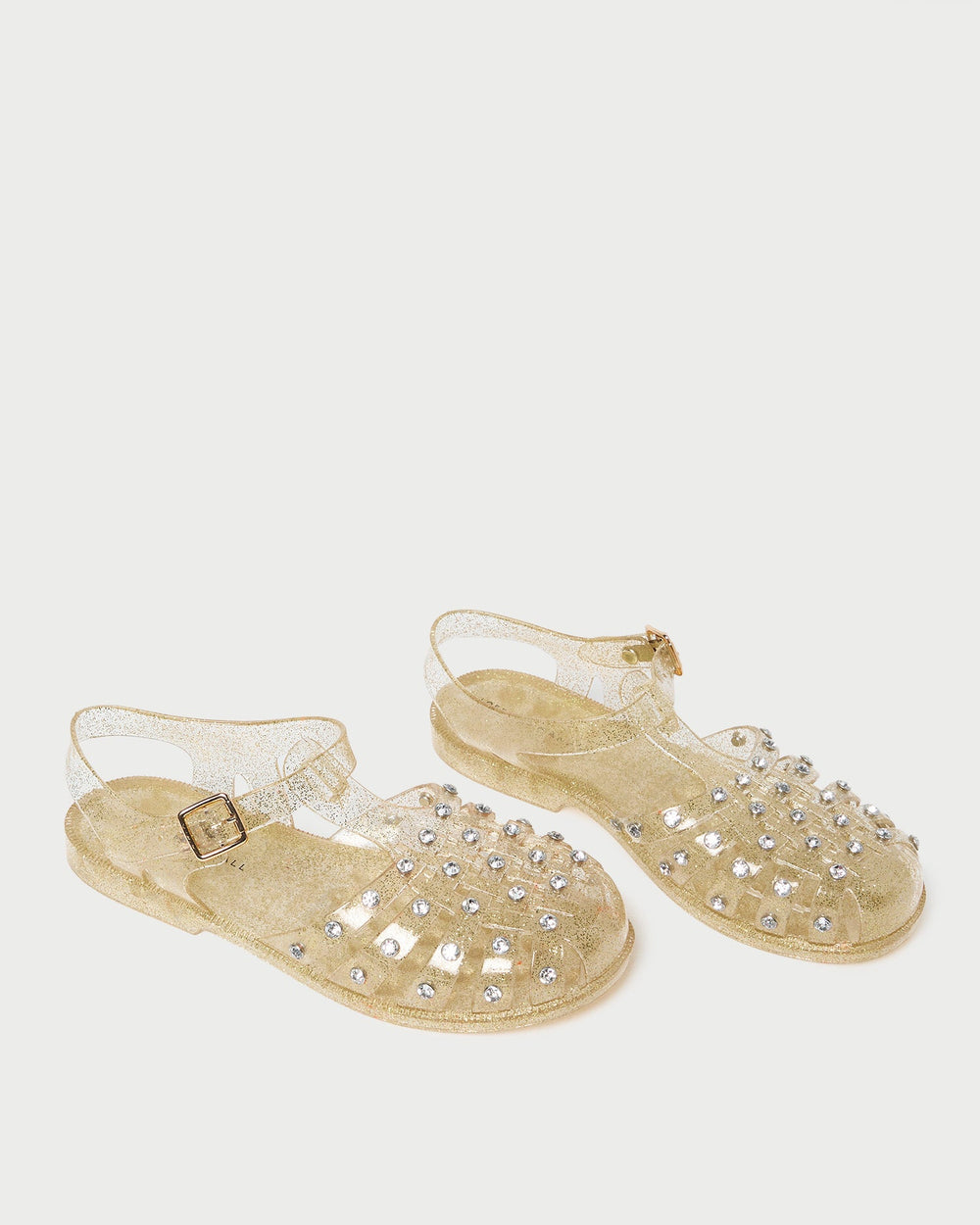 Loeffler Randall Women / Rhys Champagne Glitter Jelly Sandal