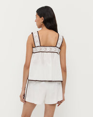 Loeffler Randall Women / Marta Sleeveless Top