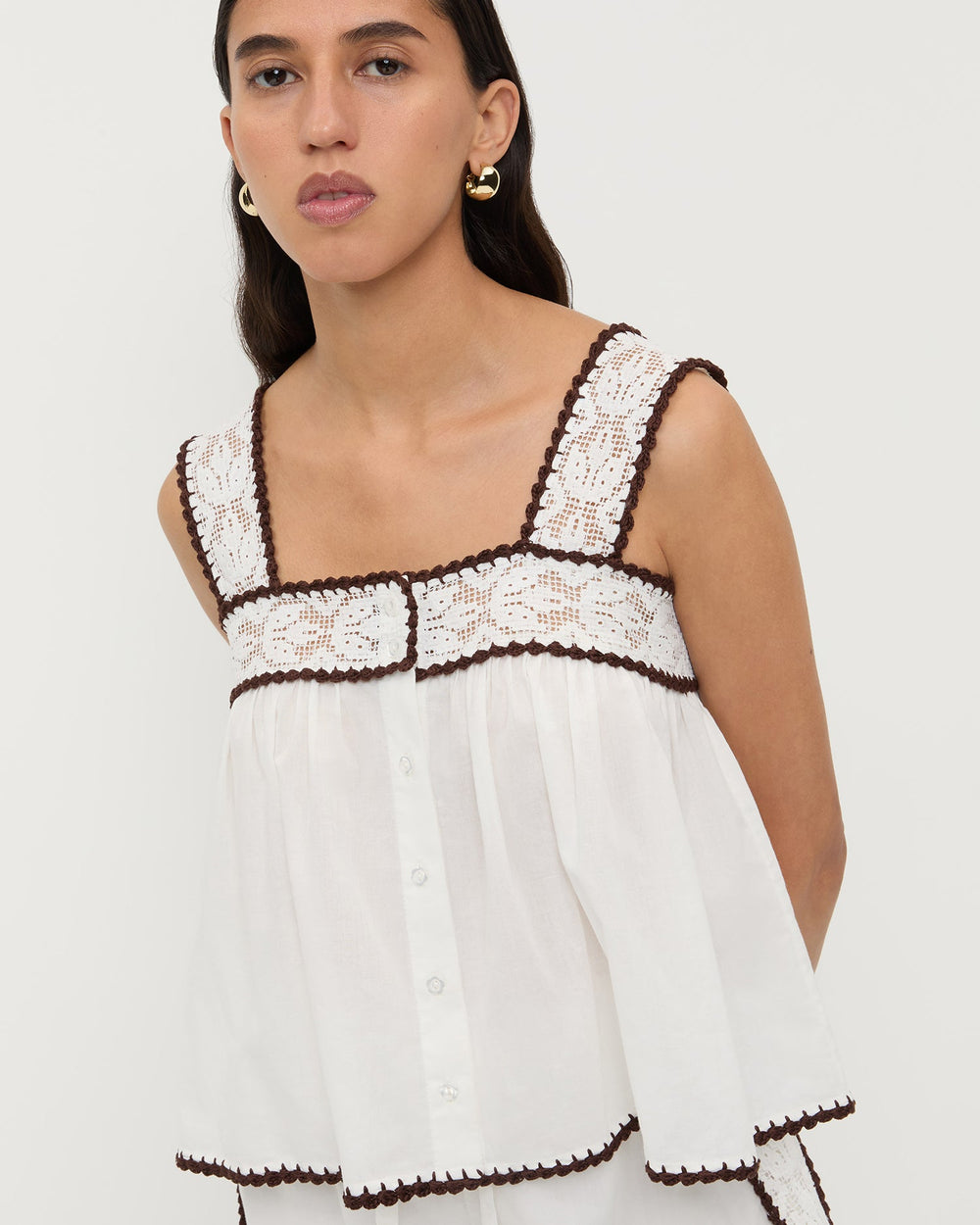 Loeffler Randall Women / Marta Sleeveless Top