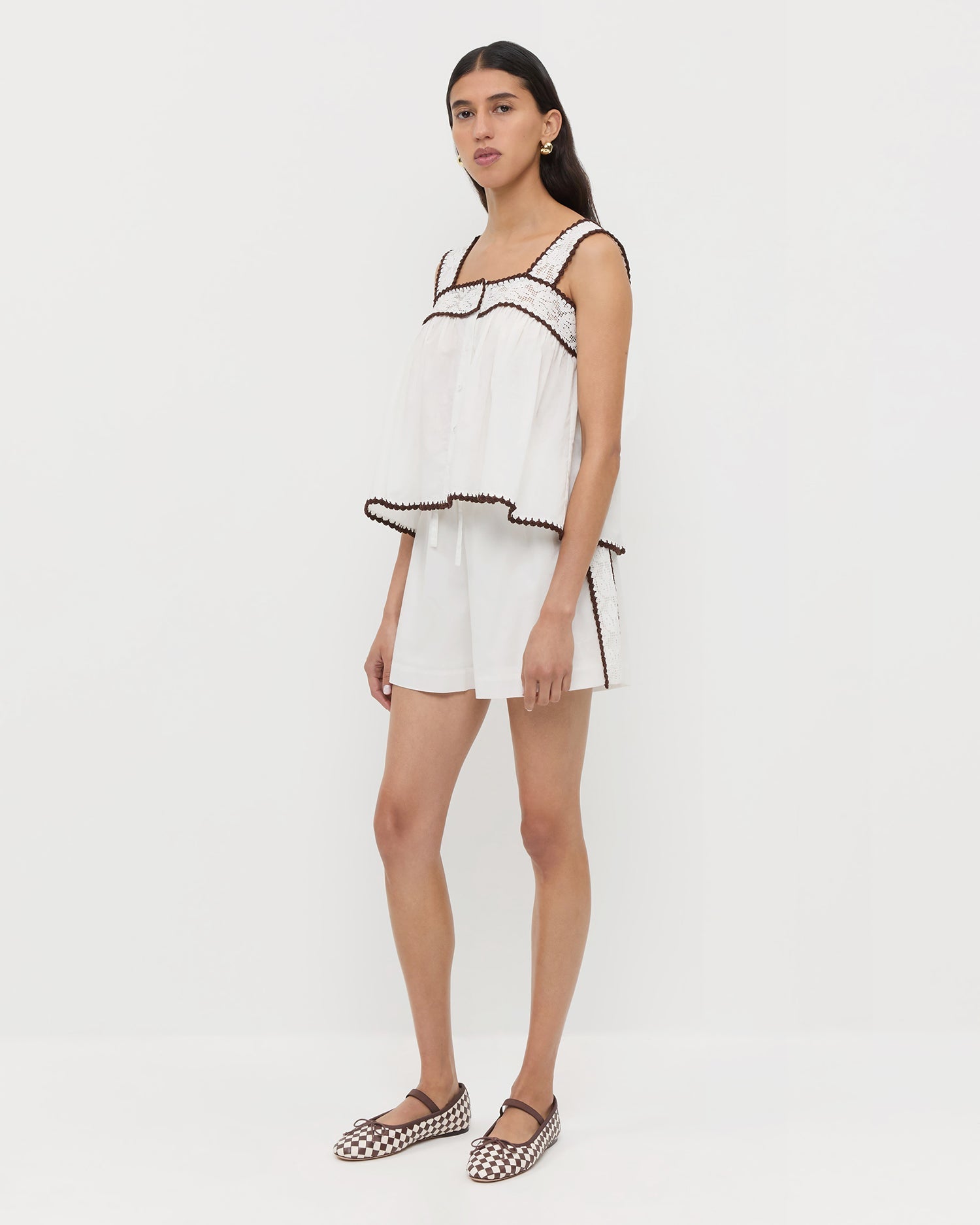 Loeffler Randall Women / Marta Sleeveless Top