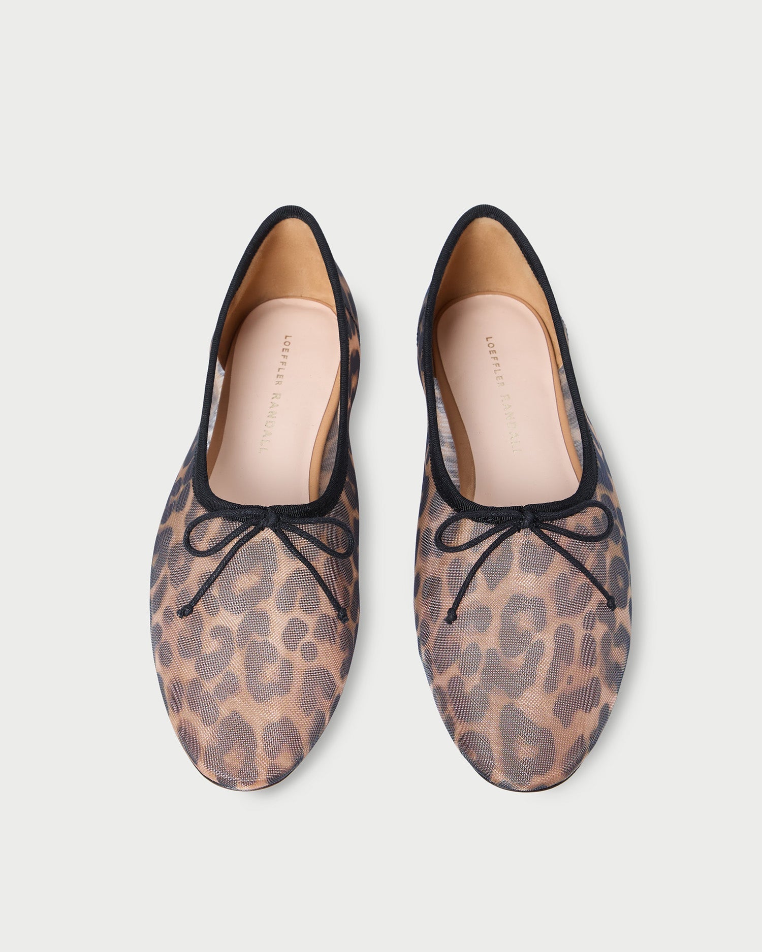 Loeffler Randall Women / Landon Leopard Mesh Ballet Flat