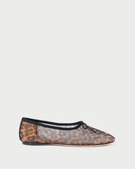 Loeffler Randall Women / Landon Leopard Mesh Ballet Flat
