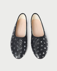 Loeffler Randall Women / Landon Black/Silver Ballet Flat