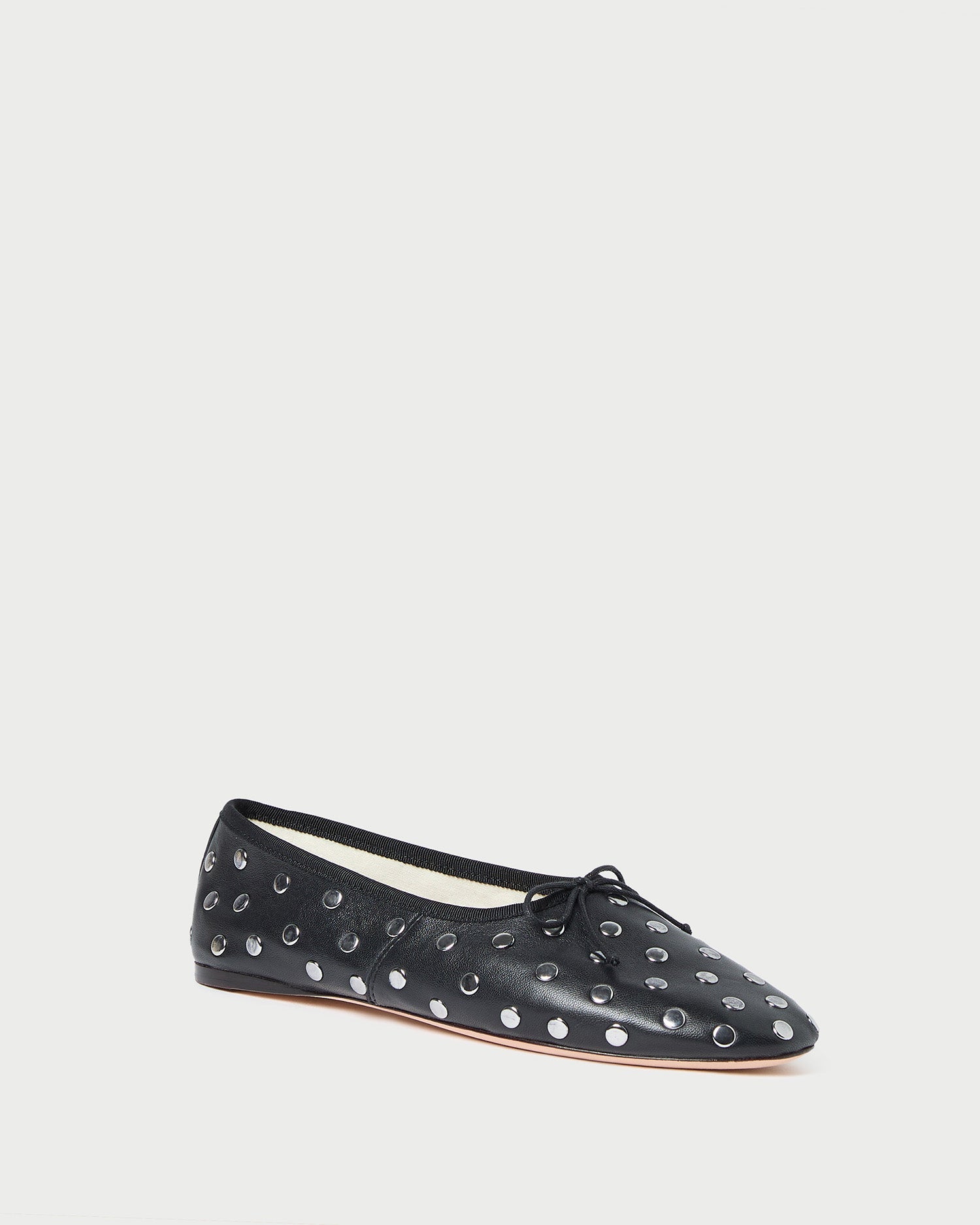 Loeffler Randall Women / Landon Black/Silver Ballet Flat