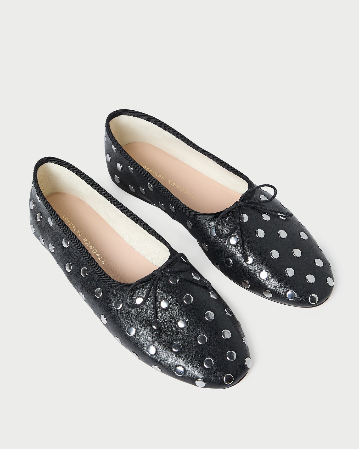 Loeffler Randall Women / Landon Black/Silver Ballet Flat