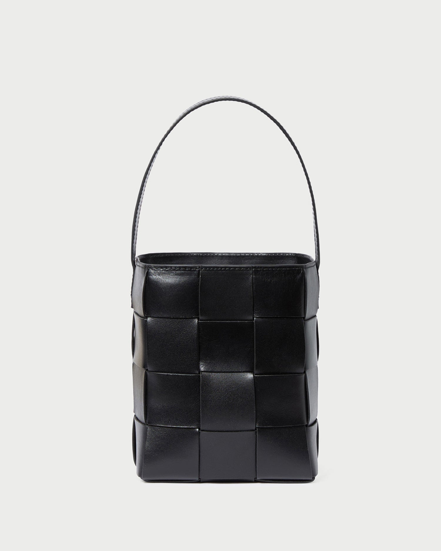 Loeffler Randall Women / Laith Black Leather Bucket Bag