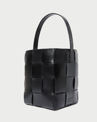 Loeffler Randall Women / Laith Black Leather Bucket Bag