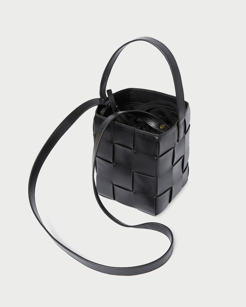 Loeffler Randall Women / Laith Black Leather Bucket Bag