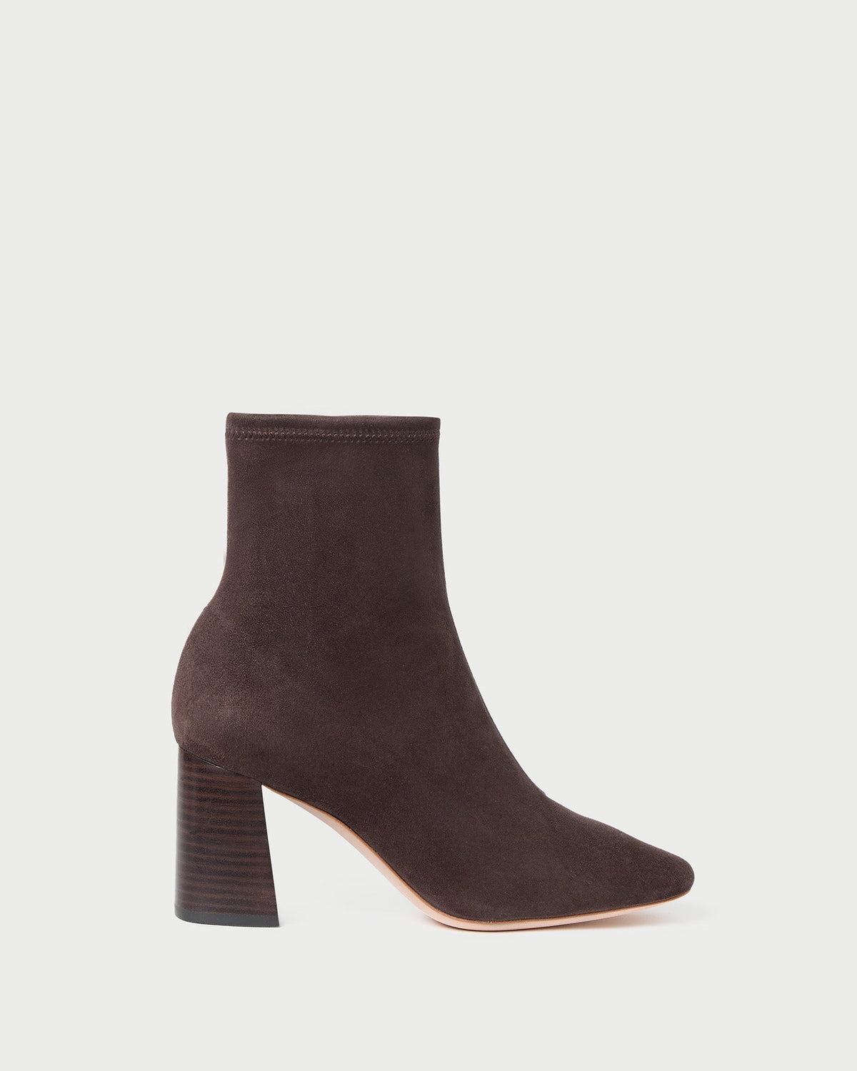 Loeffler Randall Women / Elise Brown Suede Stretch Bootie