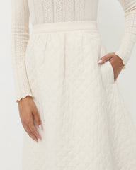 Loeffler Randall Women / Clara Quilted Skirt