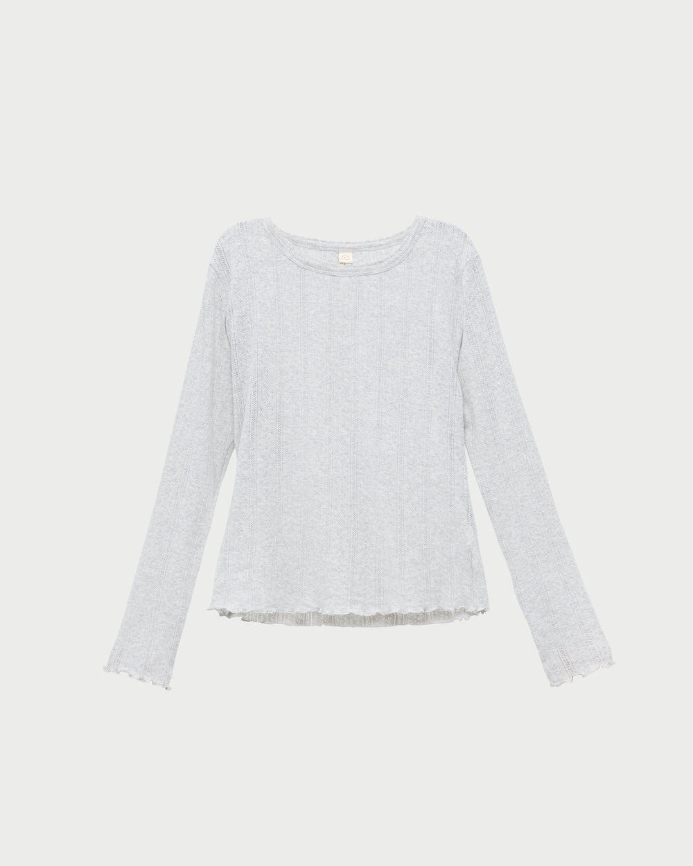 Loeffler Randall Women / Lolo Pointelle Long-Sleeve Tee