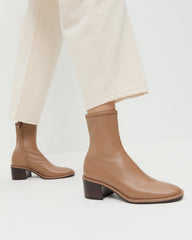Loeffler Randall Women / Roxy Safari Leather Ankle Bootie