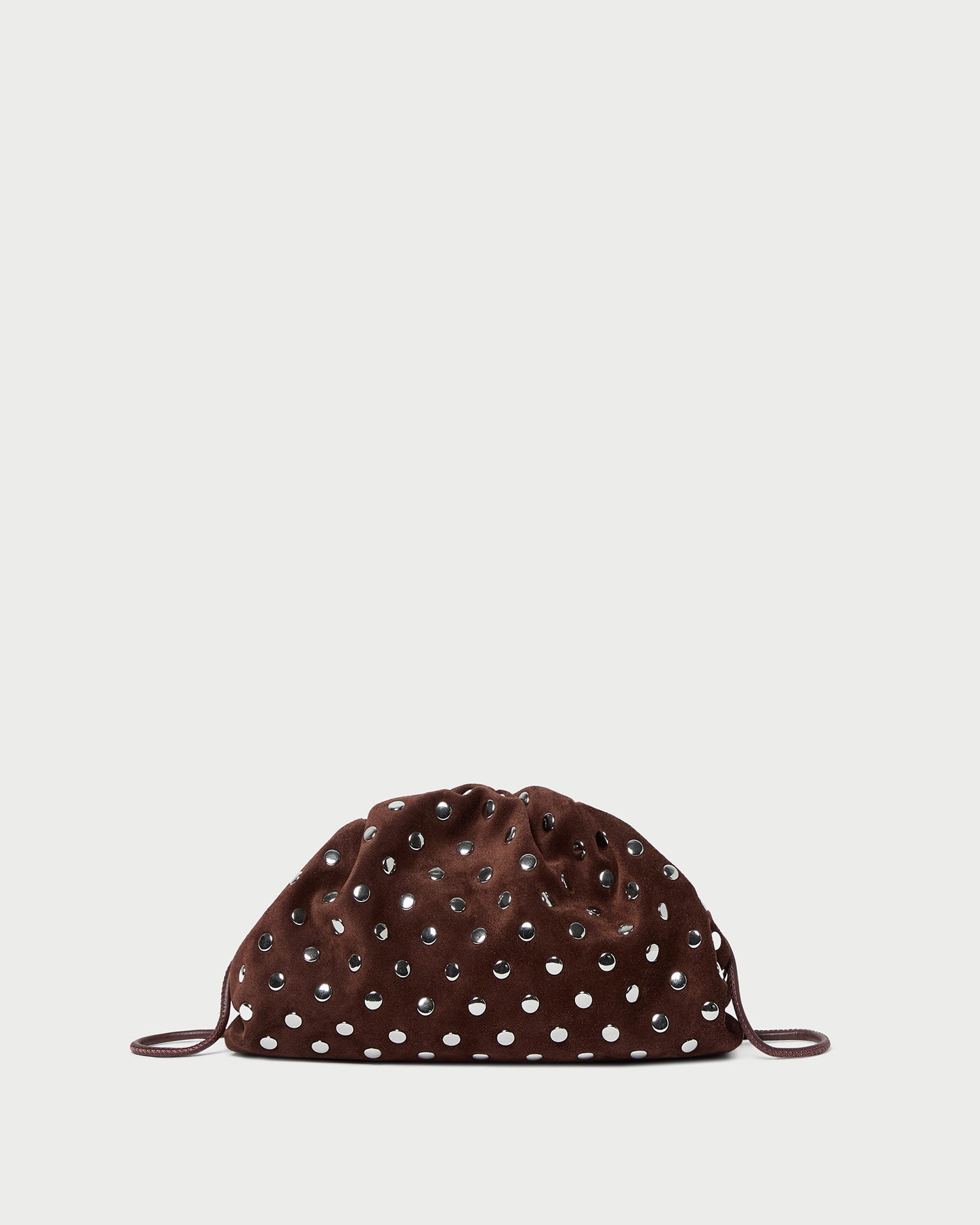 Loeffler Randall Women / Bailey Espresso/Silver Dome Clutch