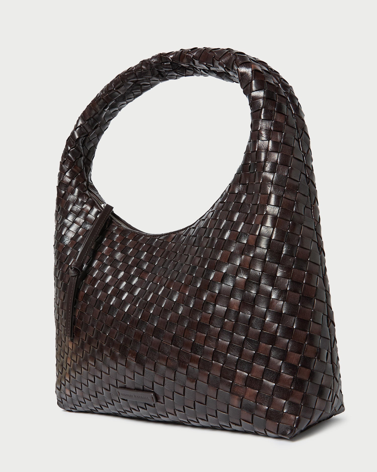 Loeffler Randall Women / Willow Chocolate Woven Hobo Bag