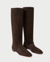 Loeffler Randall Women / Lillian Brown Suede Tall Boot