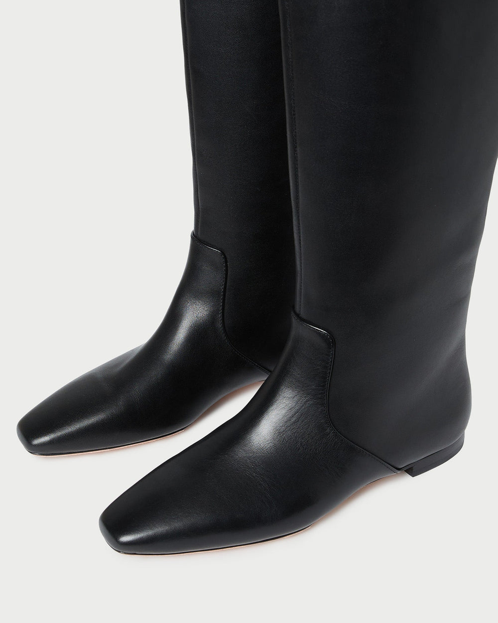 Loeffler Randall Women / Lillian Black Leather Tall Boot