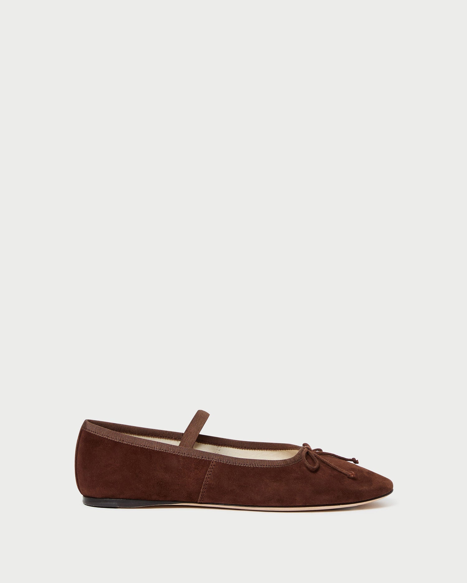 Loeffler Randall Women / Leonie Espresso Suede Ballet Flat