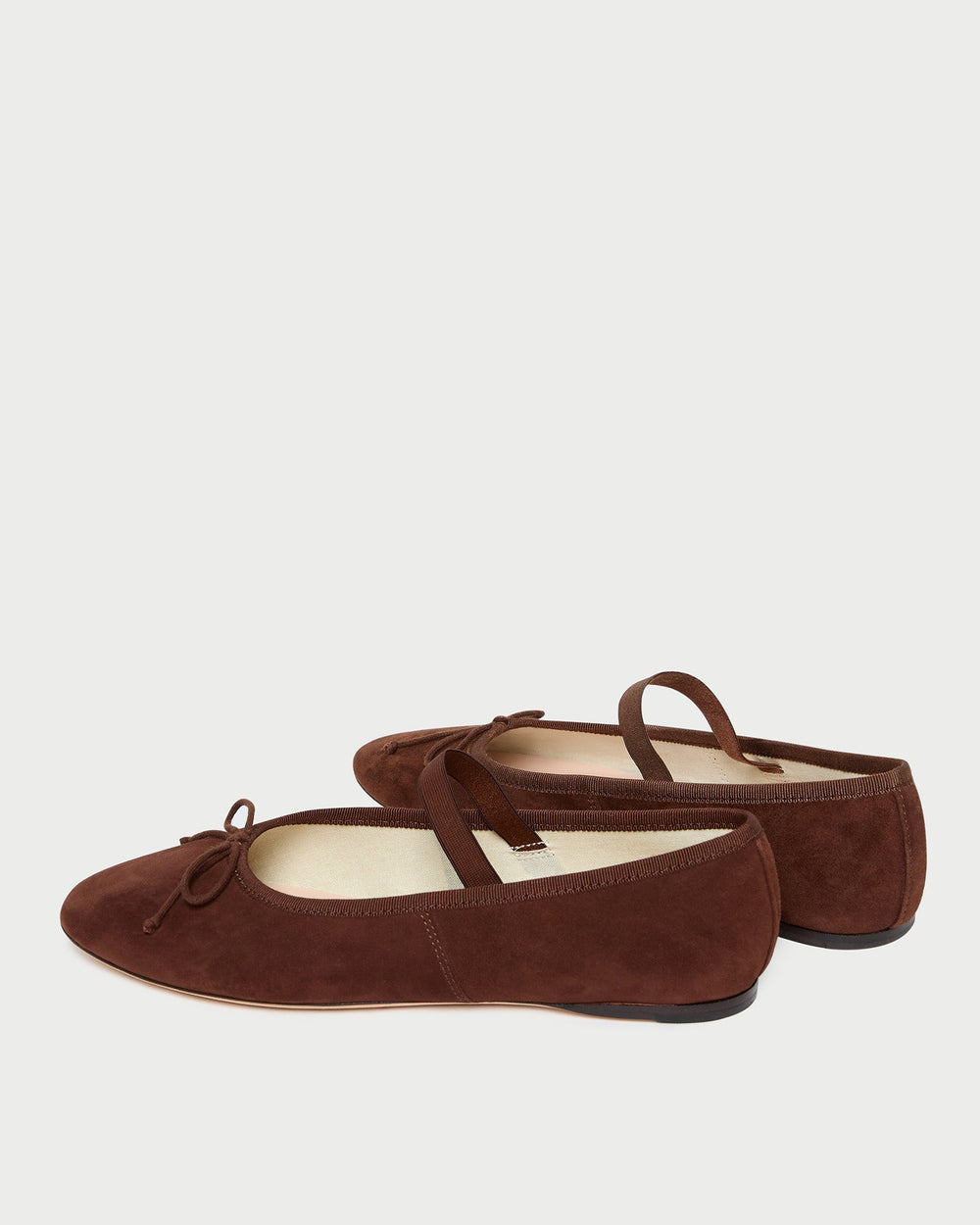 Loeffler Randall Women / Leonie Espresso Suede Ballet Flat