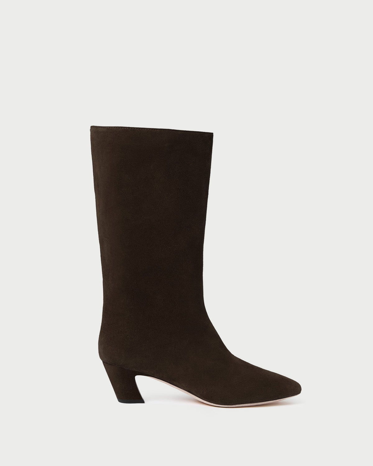 Loeffler Randall Women / Cleo Brown Suede Mid-Calf Boot
