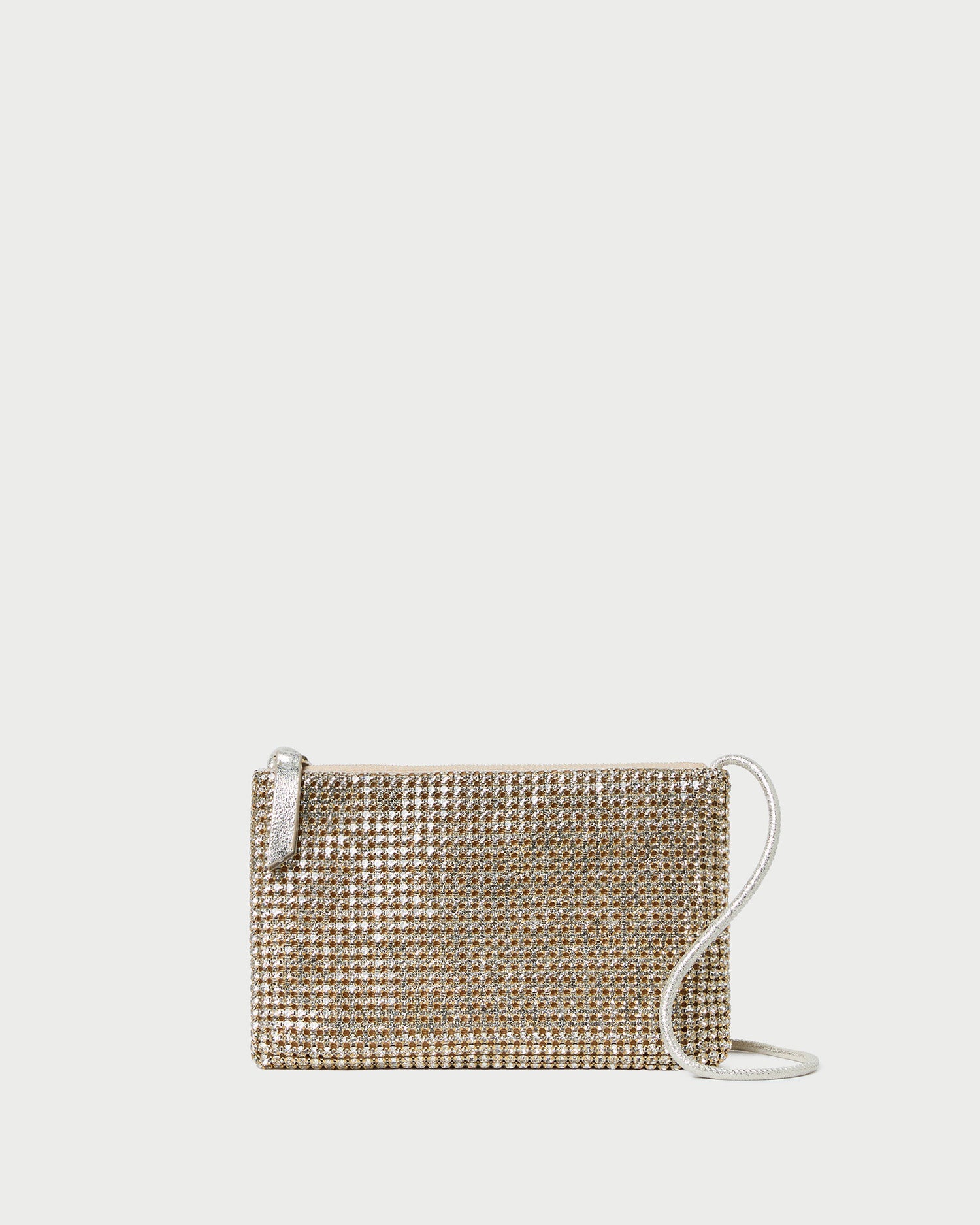 Loeffler Randall Women / Yasmine Gold Diamanté Crossbody