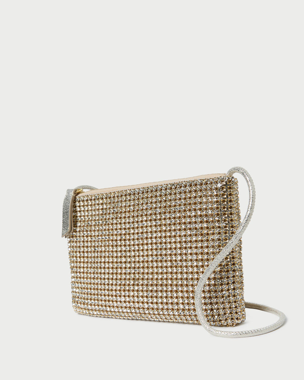 Loeffler Randall Women / Yasmine Gold Diamanté Crossbody