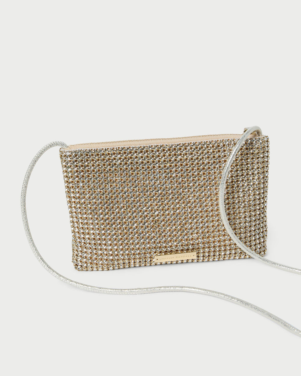 Loeffler Randall Women / Yasmine Gold Diamanté Crossbody