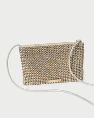 Loeffler Randall Women / Yasmine Gold Diamanté Crossbody