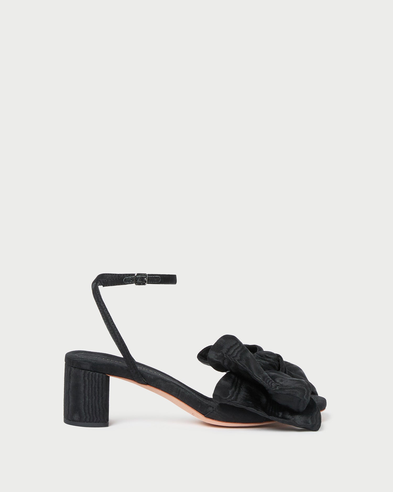 Loeffler Randall Women / Carmen Black Moiré Bow Sandal
