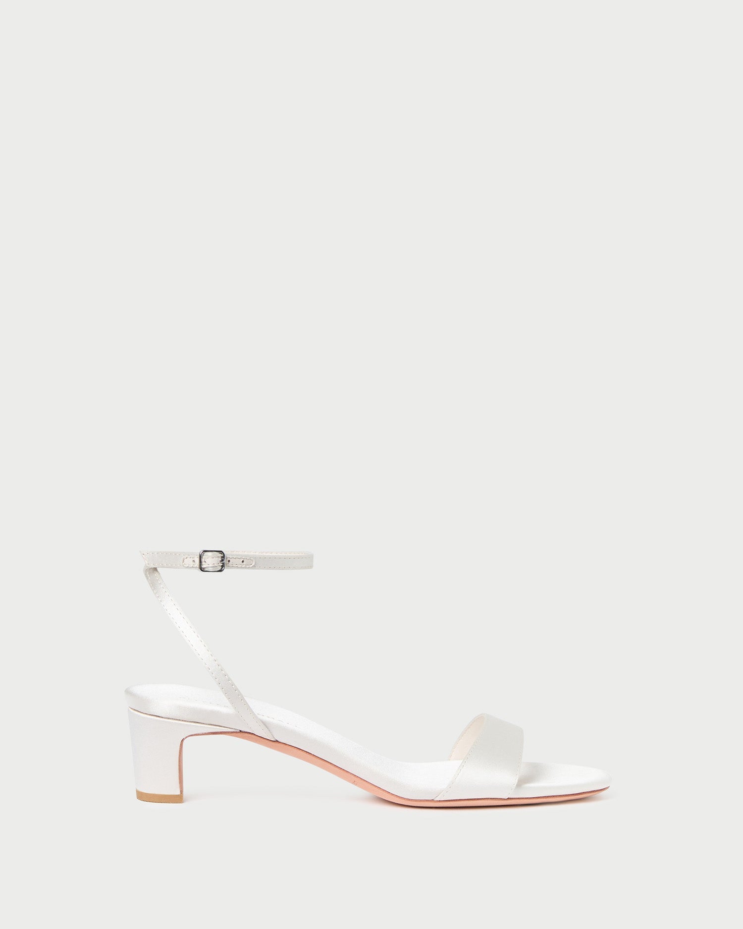 Loeffler Randall Women / Alice Cream Satin Sandal