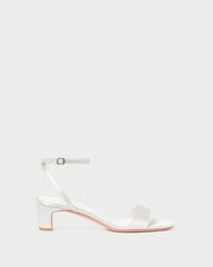 Loeffler Randall Women / Alice Cream Satin Sandal