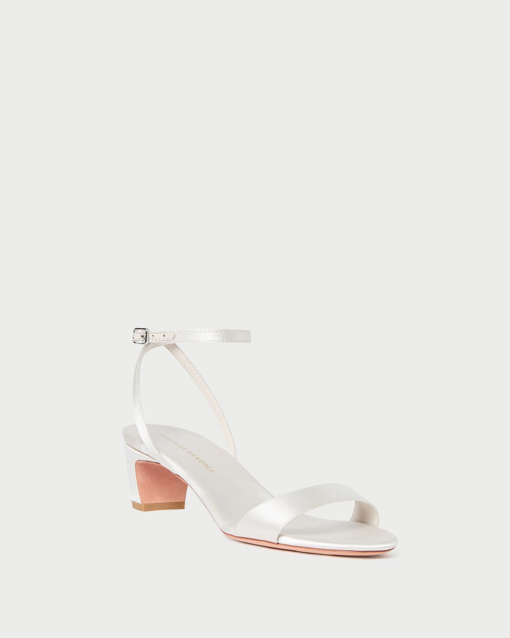 Loeffler Randall Women / Alice Cream Satin Sandal