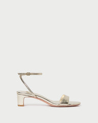 Loeffler Randall Women / Alice Champagne Leather Sandal