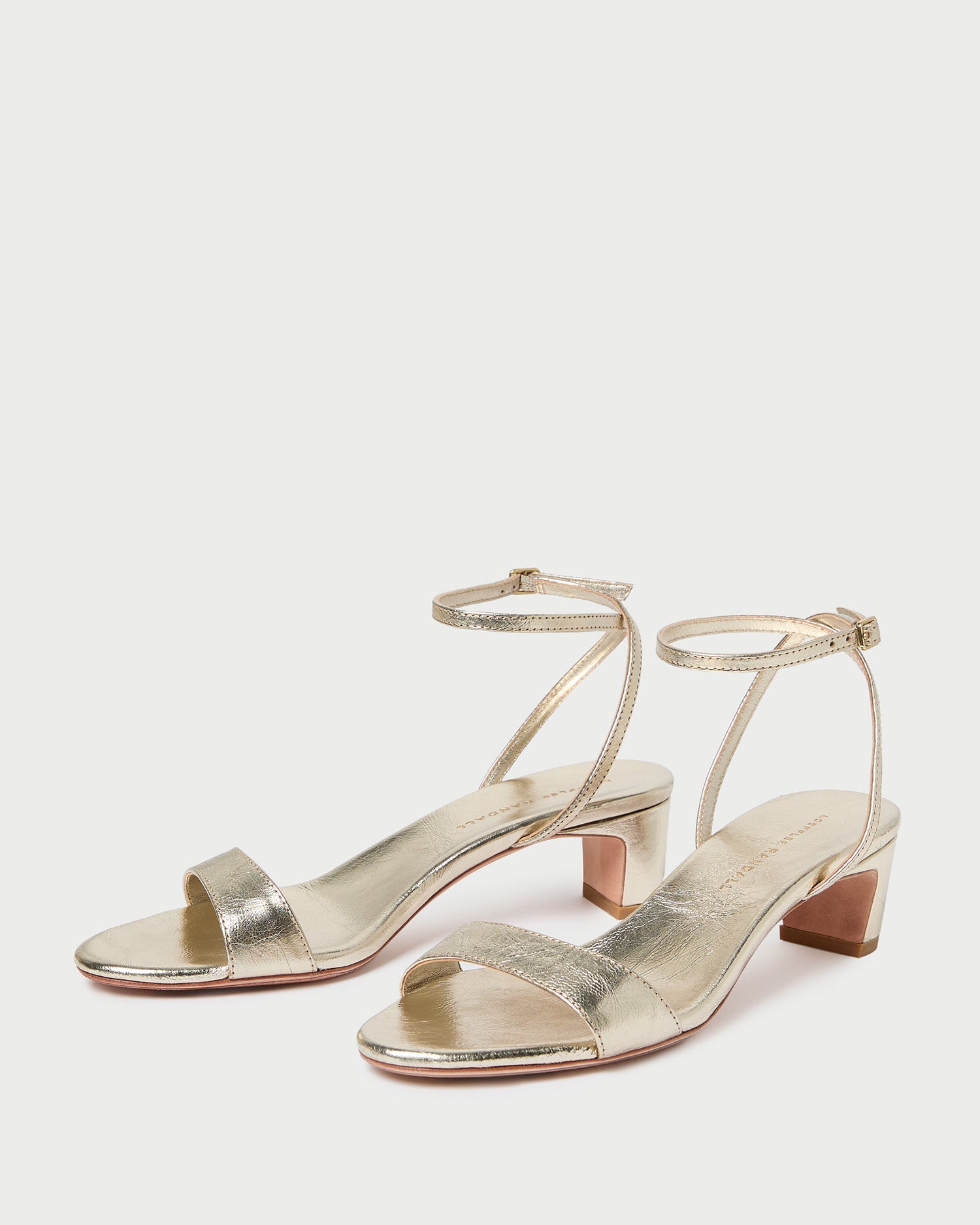 Loeffler Randall Women / Alice Champagne Leather Sandal