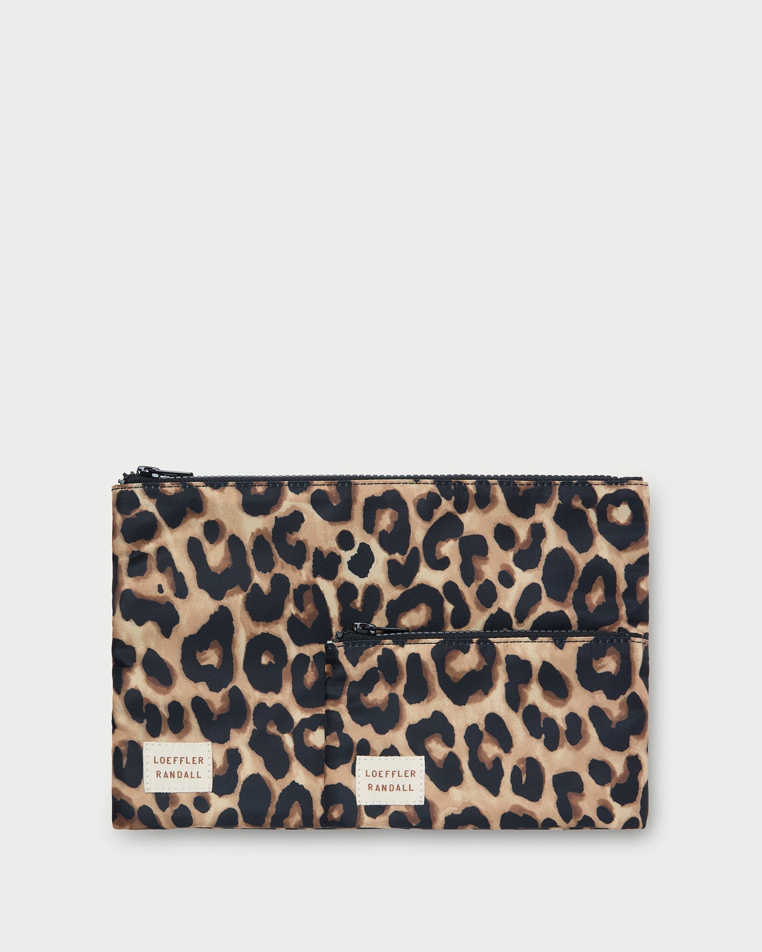 Loeffler Randall Women / Tracy Leopard Pouch Set