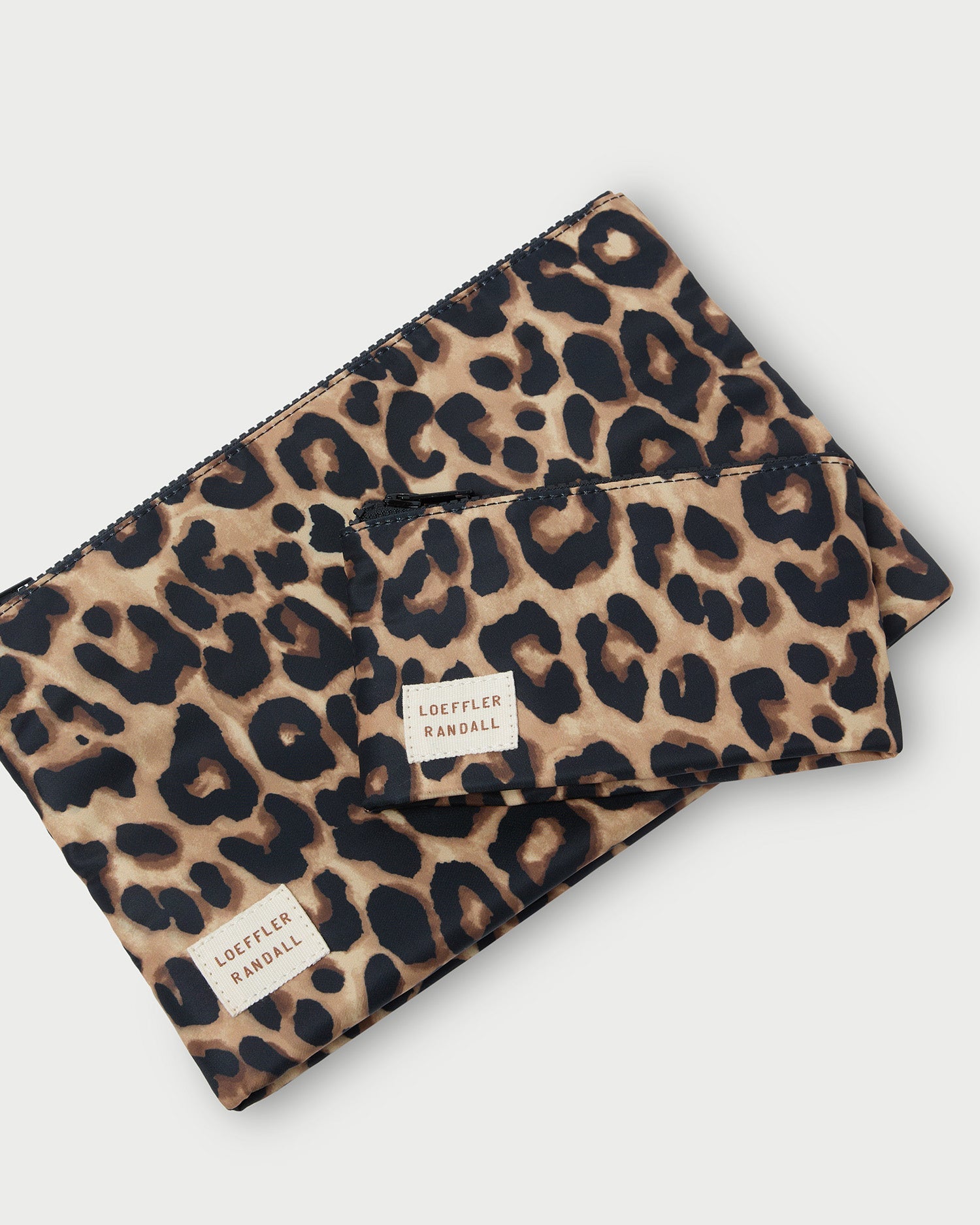 Loeffler Randall Women / Tracy Leopard Pouch Set