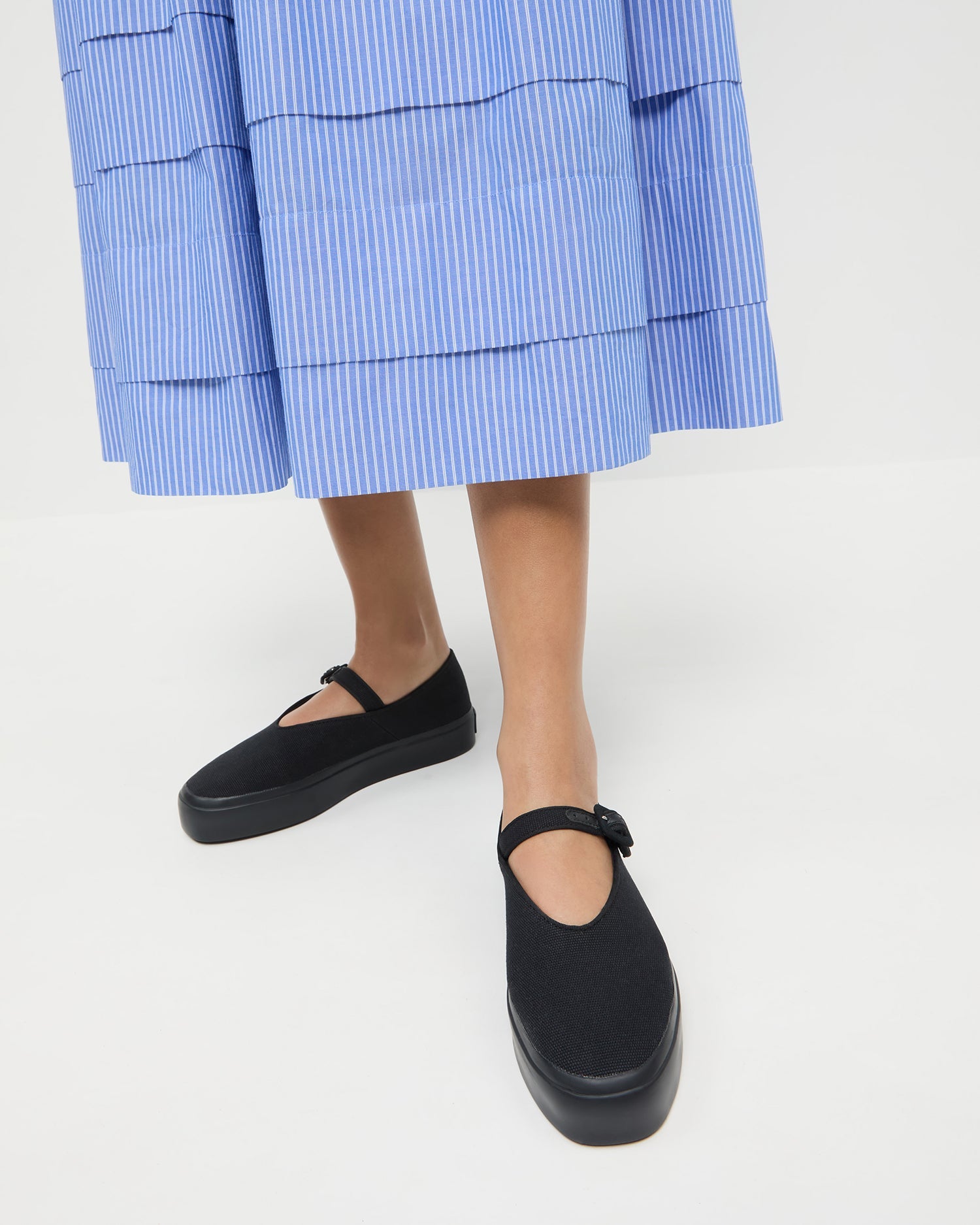 Loeffler Randall Women / Cooper Black Mary Jane Sneaker