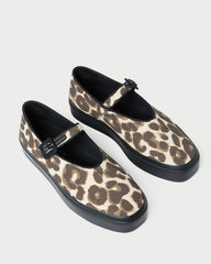 Loeffler Randall Women / Cooper Leopard Mary Jane Sneaker