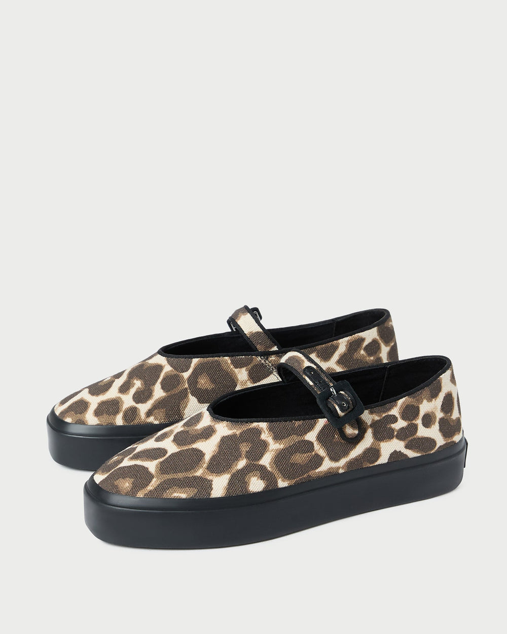 Loeffler Randall Women / Cooper Leopard Mary Jane Sneaker