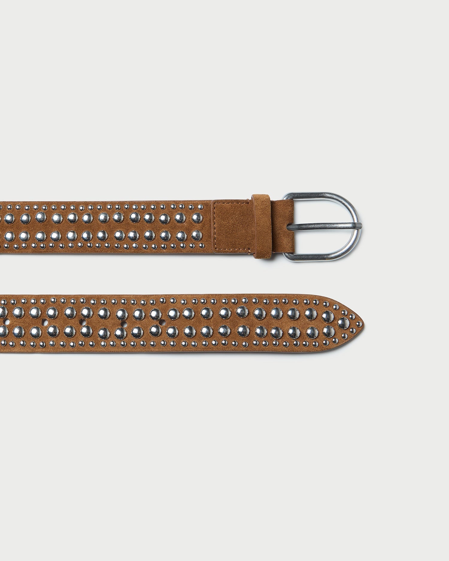 Loeffler Randall Women / Isaac Cacao/Silver Studded Belt