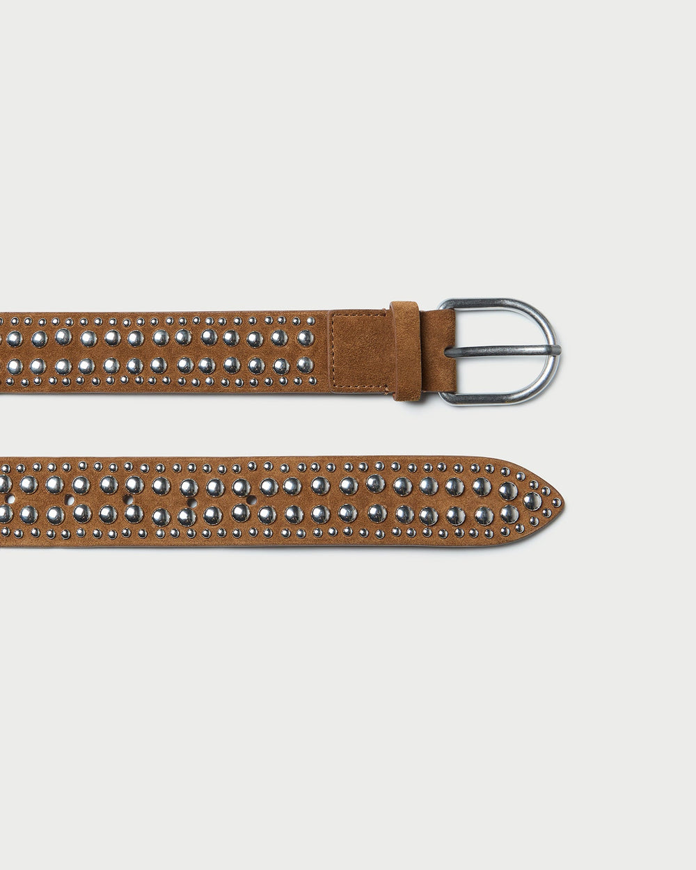 Loeffler Randall Women / Isaac Cacao/Silver Studded Belt