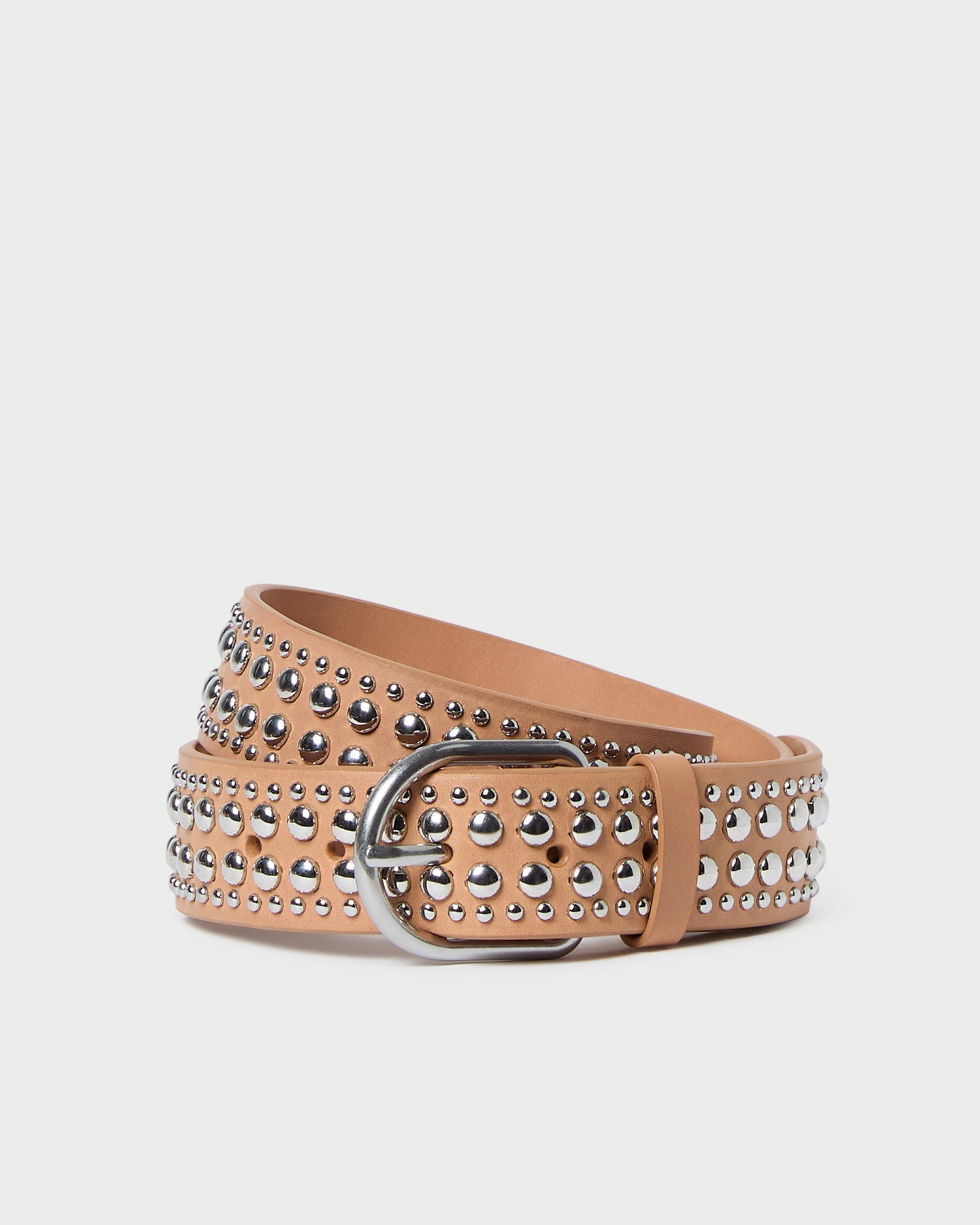 Loeffler Randall Women / Isaac Honey/Silver Studded Belt