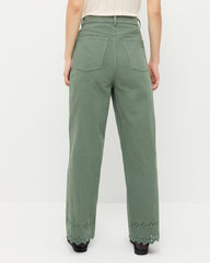 Loeffler Randall Women / Demi Embroidered Pant