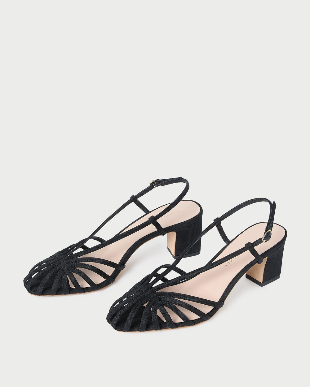 Loeffler Randall Women / Priscilla Black Moiré Heeled Sandal