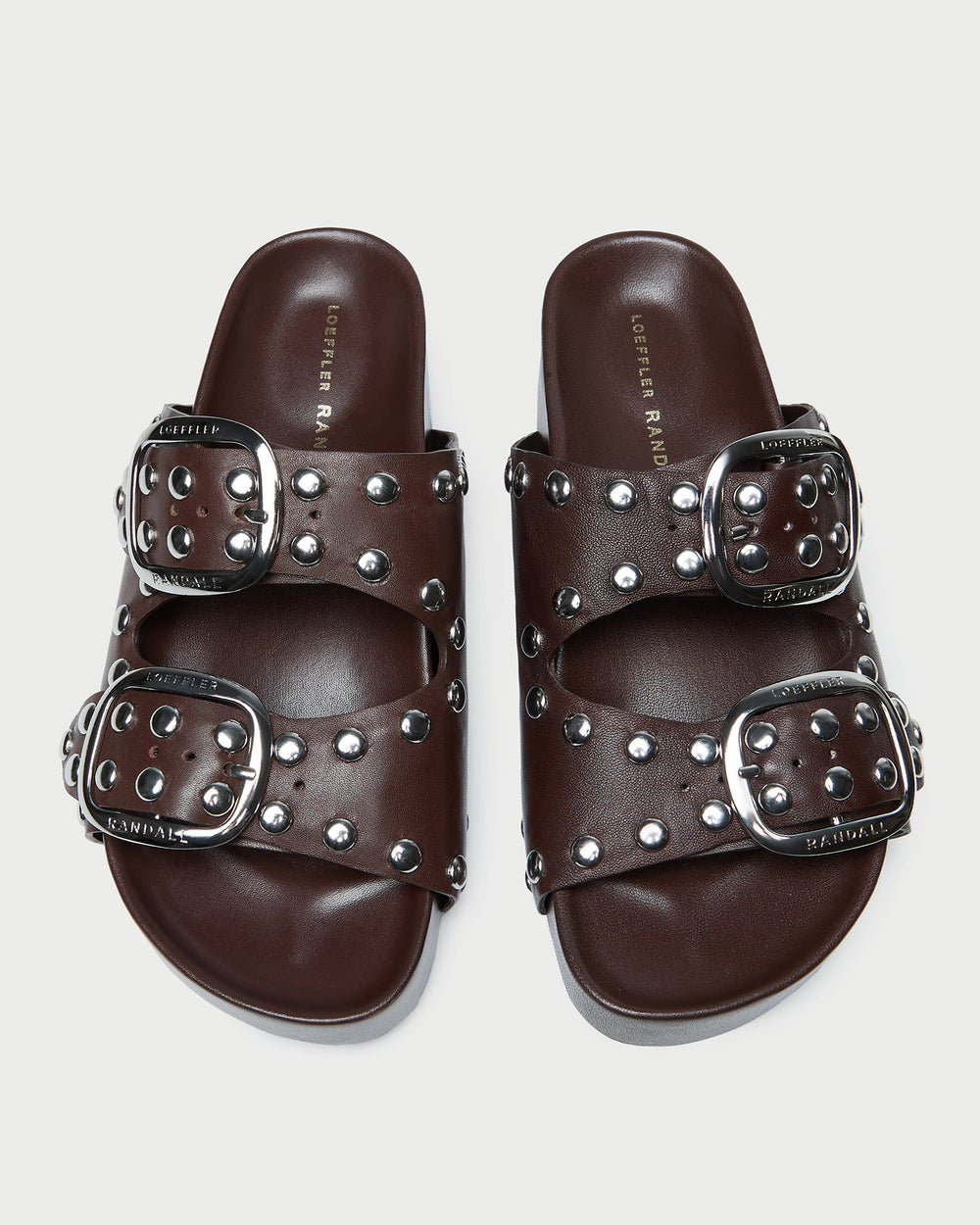 Loeffler Randall Women / Jack Espresso Studded Sandal