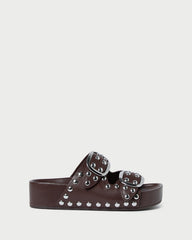 Loeffler Randall Women / Jack Espresso Studded Sandal