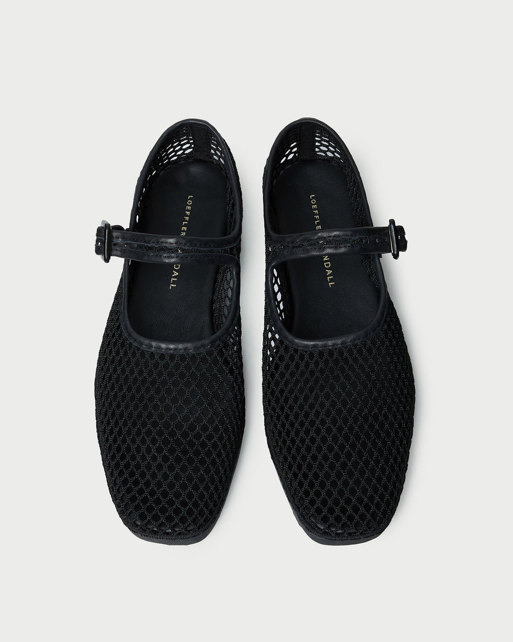 Loeffler Randall Women / Rita Black Netted Mary Jane