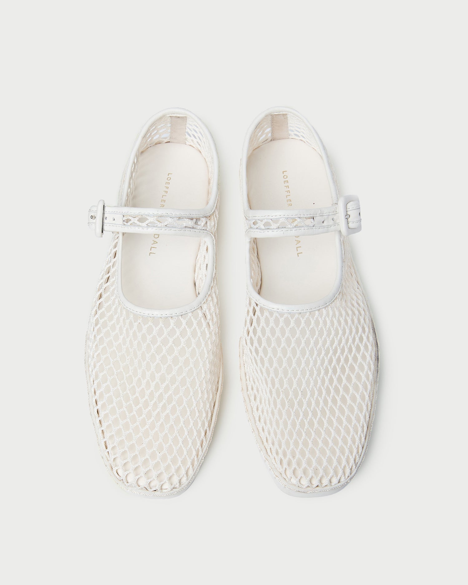 Loeffler Randall Women / Rita White Netted Mary Jane