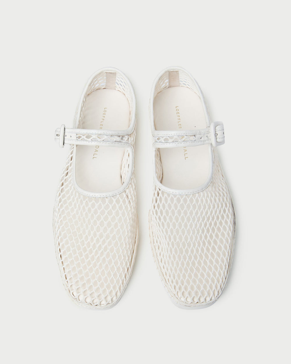 Loeffler Randall Women / Rita White Netted Mary Jane